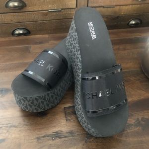 Brand New Michael Kors Platform Sandal. Never worn.